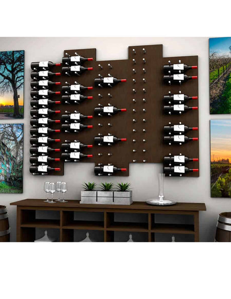 Ultra Wine Racks - Fusion HZ Label-Out Wine Wall Alumasteel (4 Foot) Wine Walls Wine Coolers Empire