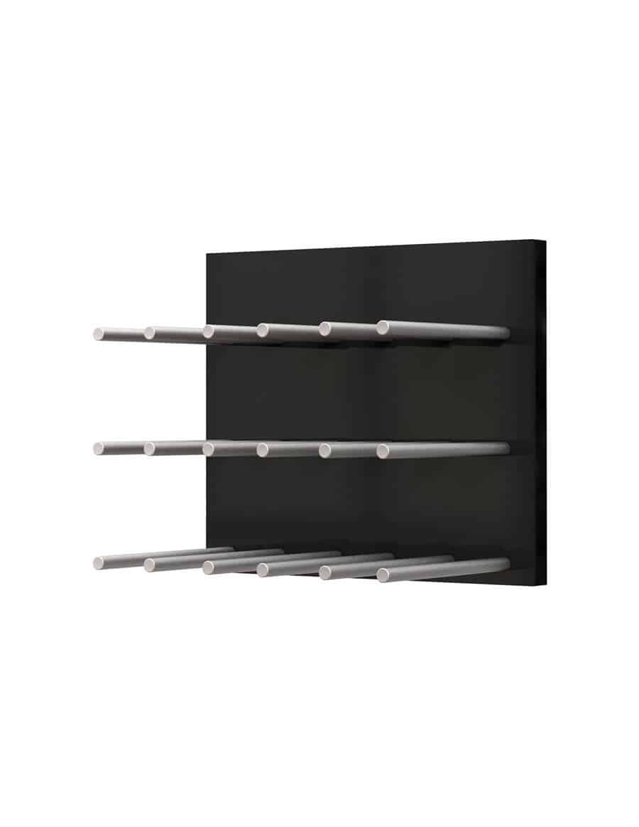 Ultra Wine Racks - Fusion Panels Straight Black Acrylic (9 Bottles) Wine Panels Wine Coolers Empire