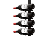 Ultra Wine Racks HZ Minimalist 20 Bottles Wine Rack Display Wine Racks MS-BLK-1SD-1D-HZ Wine Coolers Empire