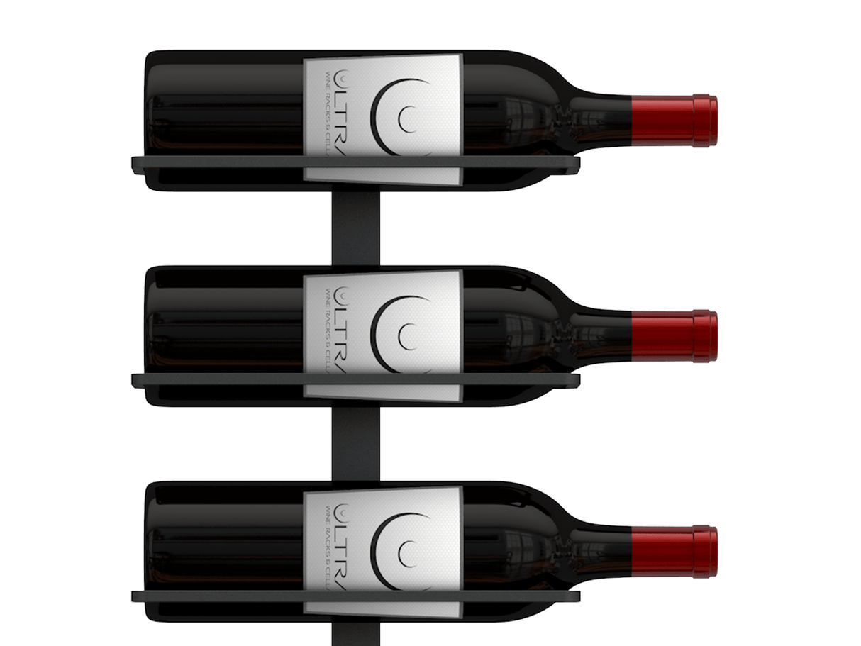 Ultra Wine Racks Max Reveal Label-Out Wall Rails Metal Wine Rack (1–4 ft) Wall Rails Wine Coolers Empire