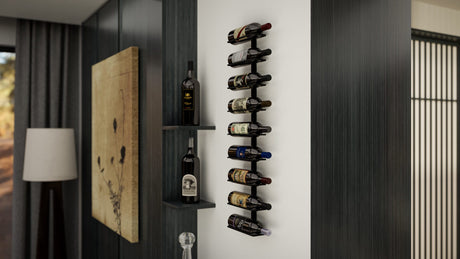 Ultra Wine Racks Max Reveal Label-Out Wall Rails Metal Wine Rack (1–4 ft) Wall Rails Wine Coolers Empire