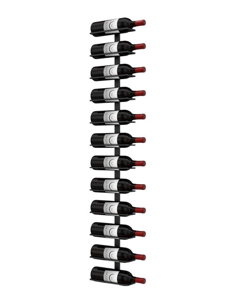 Ultra Wine Racks Max Reveal Label-Out Wall Rails Metal Wine Rack (1–4 ft) Wall Rails Wine Coolers Empire