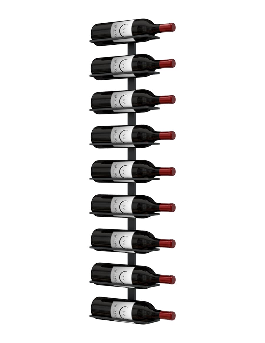 Ultra Wine Racks Max Reveal Label-Out Wall Rails Metal Wine Rack (1–4 ft) Wall Rails Wine Coolers Empire