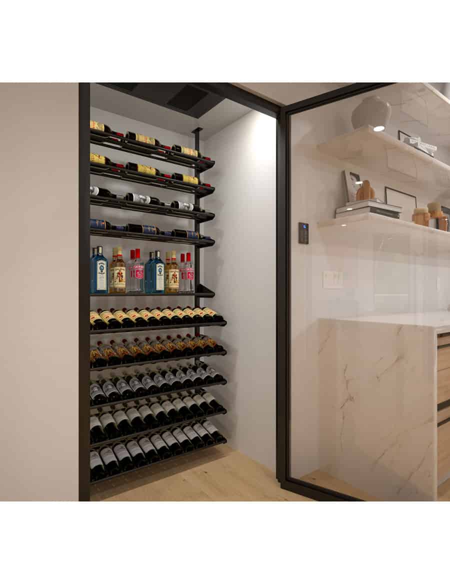 Ultra Wine Racks Showcase Featured Centerpiece Kit Showcases Wine Coolers Empire