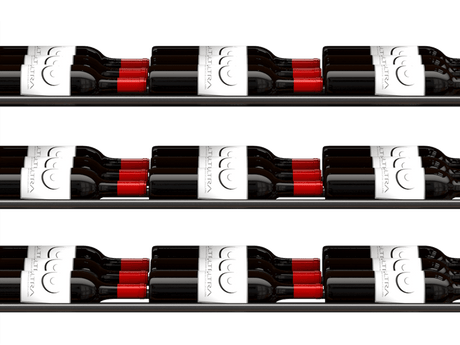 Ultra Wine Racks Showcase Standard Cascade Kits 66-99 Bottles Showcases Wine Coolers Empire