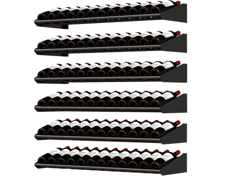 Ultra Wine Racks Showcase Standard Display Kit Showcases SC-STD-DR-BLK Wine Coolers Empire