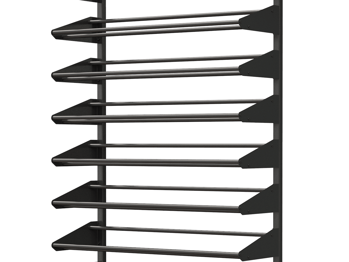 Ultra Wine Racks Showcase Standard Display Kit Showcases SC-STD-DR-BLK Wine Coolers Empire