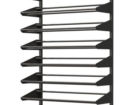 Ultra Wine Racks Showcase Standard Display Kit Showcases SC-STD-DR-BLK Wine Coolers Empire