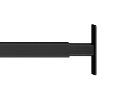 Ultra Wine Racks ST Minimalist 20 Bottles 1-Sided Display Wine Racks MS-BLK-1SD-1W-ST Wine Coolers Empire