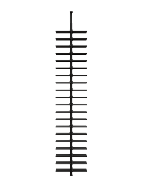 Ultra Wine Racks ST Minimalist 80 Bottles 2-Sided Display Wine Racks MS-BLK-2SD-2W-ST Wine Coolers Empire