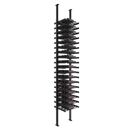 VintageView 72 Bottles Double Sided Wine Wall Post Kit Floor-to-Ceiling Wine Rack WW-FCP-KIT-1C-13 Wine Racks Wine Coolers Empire