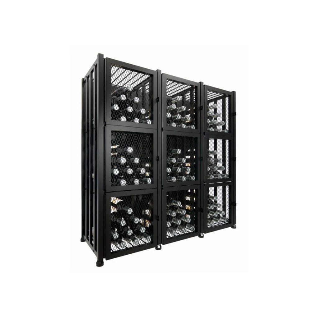 VintageView Case & Crate 144 Bottles/2 Extensions Freestanding Wine Locker 3 Kit CC2-Locker-S3-K Wine Racks CC2-Locker-S3-K Wine Coolers Empire