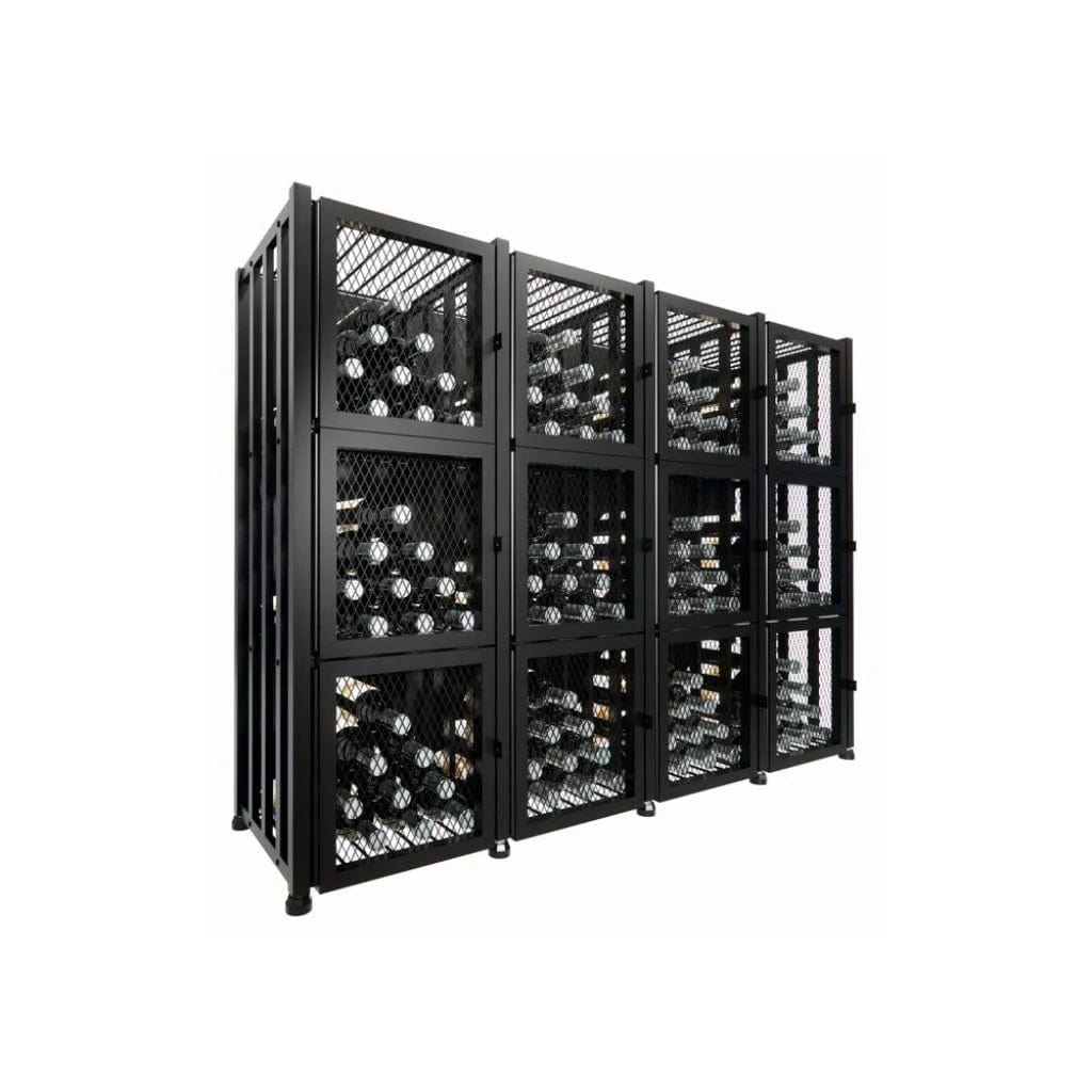 VintageView Case & Crate 192 Bottles/3 Extensions Freestanding Wine Locker 3 Kit CC2-Locker-S4-K Wine Racks CC2-Locker-S4-K Wine Coolers Empire