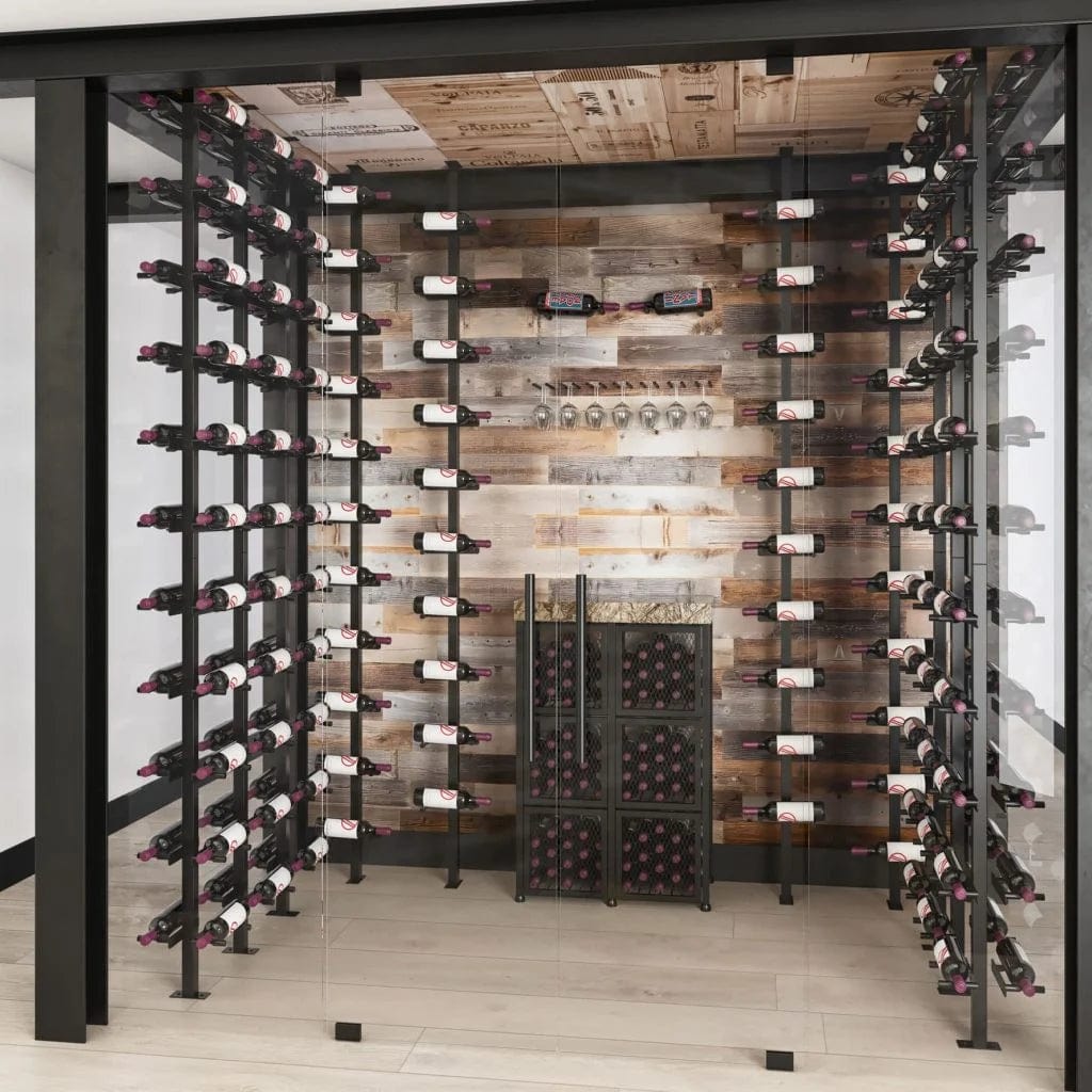 VintageView Case & Crate 192 Bottles/3 Extensions Freestanding Wine Locker 3 Kit CC2-Locker-S4-K Wine Racks CC2-Locker-S4-K Wine Coolers Empire