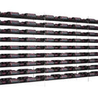 VintageView Evolution Freestanding Metal and Acrylic Wine Rack Tower 47 3C 243 Bottles/2 Extensions WT-47-B2X Wine Racks Wine Coolers Empire