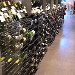 VintageView Evolution Freestanding Metal and Acrylic Wine Rack Tower 47 3C 243 Bottles/2 Extensions WT-47-B2X Wine Racks Wine Coolers Empire
