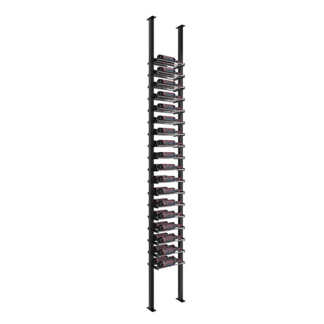 VintageView Evolution Low Profile Ultra Slim 36 Bottles Floor-to-Ceiling Wine Rack 10 1C LP-FCP-KIT-1C-2-K Wine Racks Wine Coolers Empire