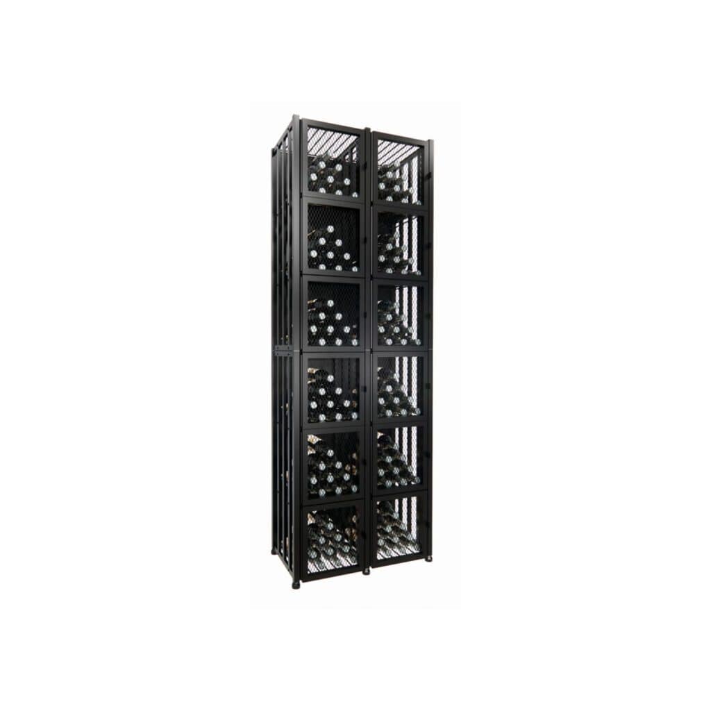 VintageView Wine Case & Crate Locker 6 Freestanding 192 Bottles/1 Extension Wine Bottle Lockers CC2-LOCKER-T2-K Wine Racks CC2-LOCKER-T2-K Wine Coolers Empire