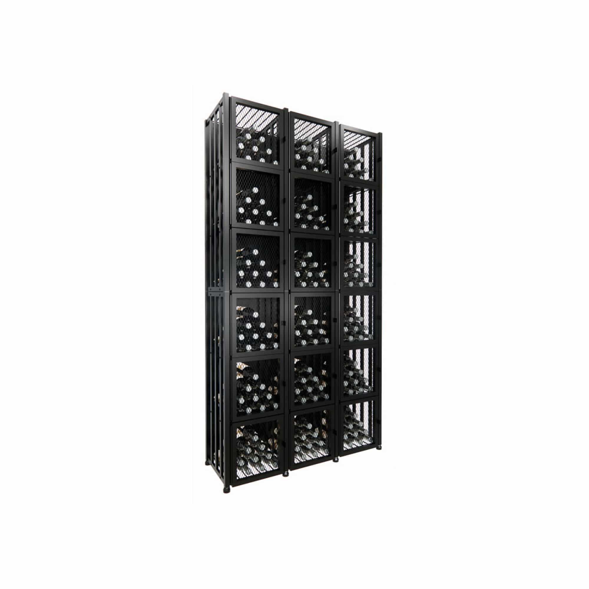 VintageView Wine Case & Crate Locker 6 Freestanding 288 Bottles/2 Extensions Wine Bottle Lockers CC2-LOCKER-T3-K Wine Racks CC2-LOCKER-T3-K Wine Coolers Empire