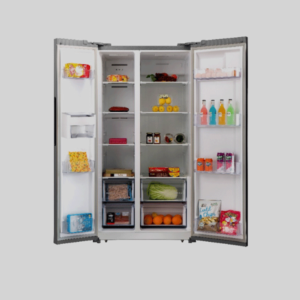 Vitara Side by Side Refrigerator 20.6 Cubic Feet VSBS2100 Refrigerators VSBS2100SS Wine Coolers Empire