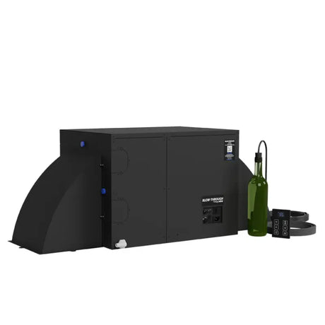 WhisperKOOL Blow-Through 4000 OMEGA 110V H.E. Split Wine Cellar Cooling System – Pump Down Wine Cellar Units S-WKBT-4000-OMEGA Wine Coolers Empire