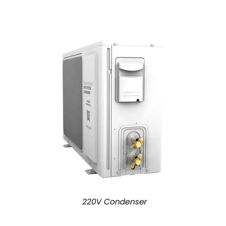 WhisperKOOL Blow-Through 8000 OMEGA 110V H.E. Split Wine Cellar Cooling System – Pump Down Wine Cellar Units S-WKBT-8000-OMEGA Wine Coolers Empire