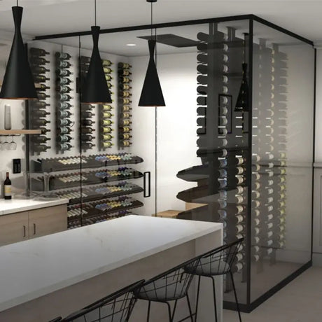 WhisperKOOL Ceiling Mount 8000 Ductless Split System 220V High Efficiency Wine Cellar Units S-WKCM8000-AV Wine Coolers Empire
