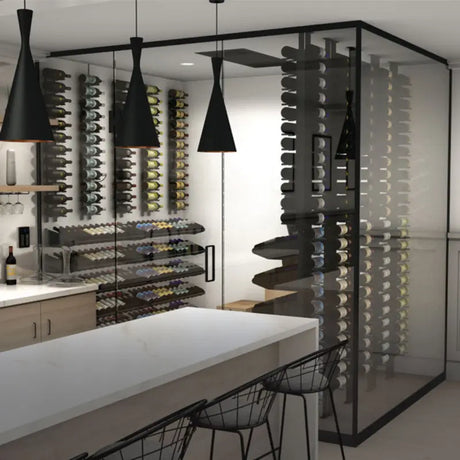 WhisperKOOL Ceiling Mount 8000 Ductless Split System Wine Cellar Units S-WKCM8000-AV Wine Coolers Empire