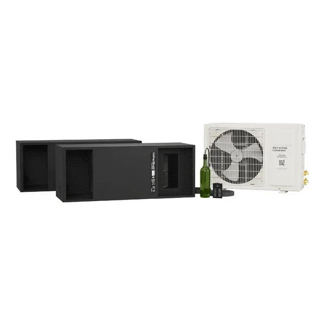 WhisperKOOL Ceiling Mount Twin 9000 Ductless Split System 220V High Efficiency Wine Cellar Units S-WKCM9000-220 Wine Coolers Empire