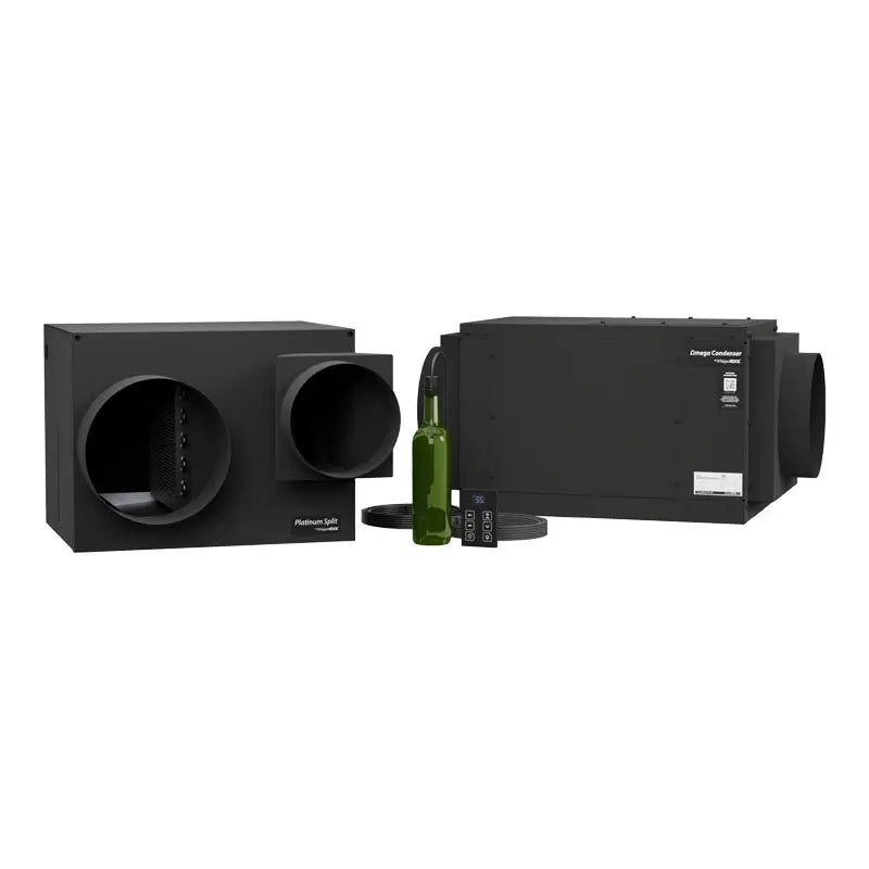 WhisperKool Ducted Platinum Split 4000 OMEGA 110V Wine Cooling System Wine Cellar Units S-WKPS4000-OMEGA-FD Wine Coolers Empire