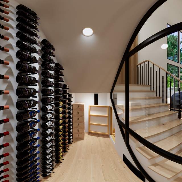 WhisperKOOL Extreme 5000tiR Ducted Cooling Unit Wine Cellar Units U-WK-EX5000FD-115-2 Wine Coolers Empire
