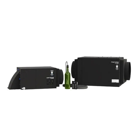 WhisperKOOL Mini Blow-Through OMEGA 110V H.E. Split Wine Cellar Cooling System – S-WKBT-MINI-OMEGA Wine Cellar Units S-WKBT-MINI-OMEGA Wine Coolers Empire