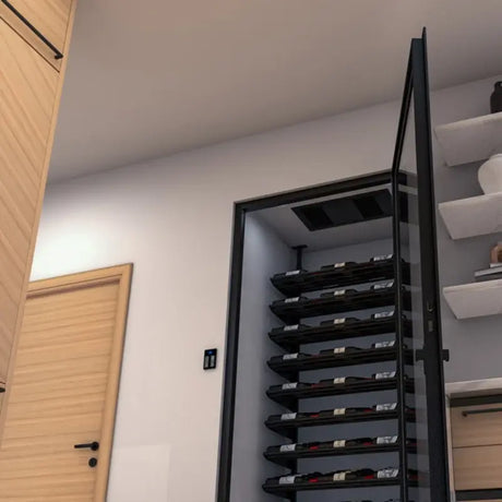 WhisperKOOL Mini Ceiling Mount Ductless Split System with 220V High Efficiency Wine Cellar Units S-WKCMMINI-AV Wine Coolers Empire