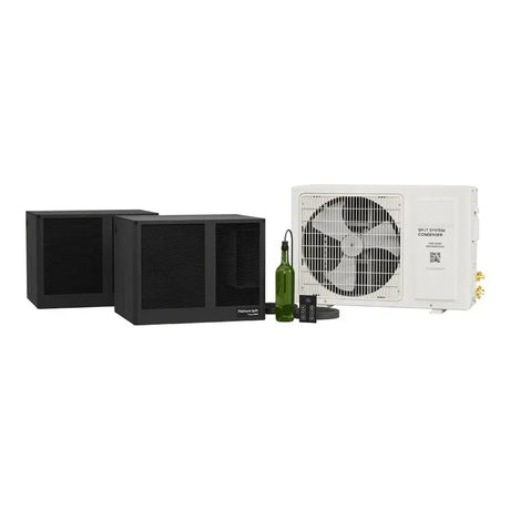 WhisperKOOL Platinum Split Twin Ductless Cooling System 220V High Efficiency Wine Cellar Units S-WKPS9000-220-WM Wine Coolers Empire