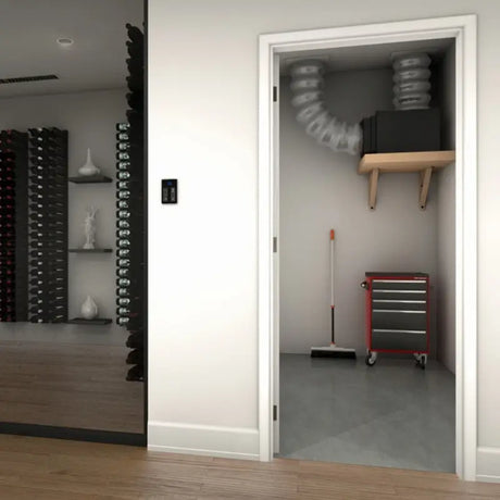 WhisperKOOL Quantum SS9000 Ducted Split System 220V High Efficiency Wine Cellar Units S-WKQS9000-220-FD Wine Coolers Empire