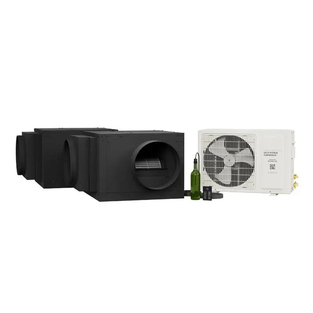 WhisperKOOL Quantum Twin 18000 Ducted Split System 220V High Efficiency Wine Cellar Units S-WKQS18000-220-FD Wine Coolers Empire