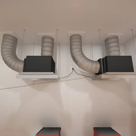 WhisperKOOL Quantum Twin 24000 Ducted Split System 220V High Efficiency Wine Cellar Units S-WKQS24000-220-FD Wine Coolers Empire