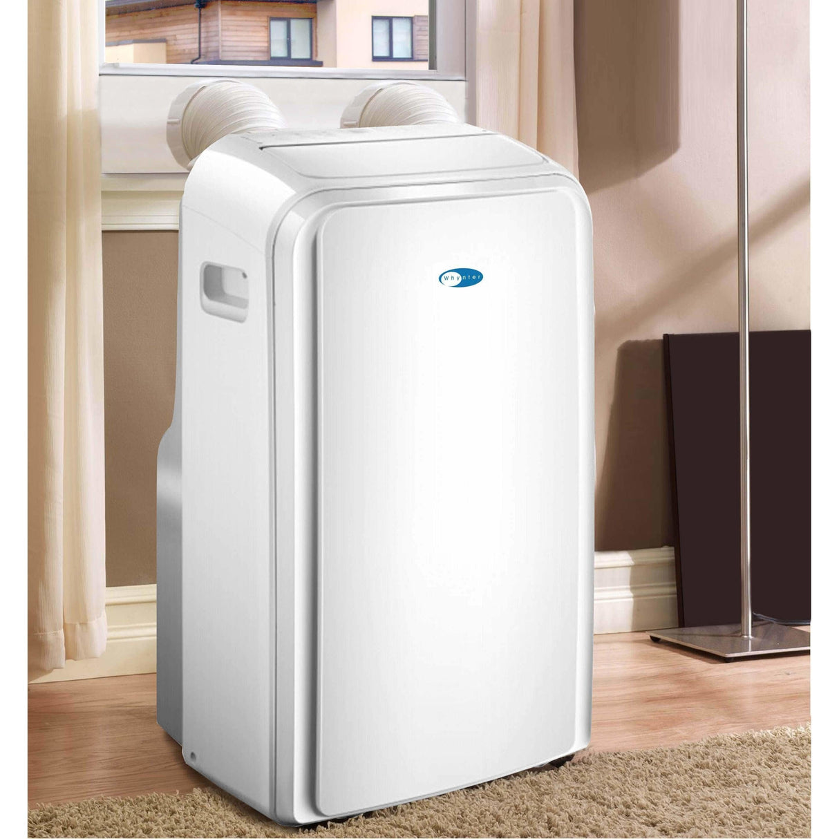 Whynter 12,000 BTU Dual Hose Portable Air Conditioner with 3M and Silvershield filter ARC-126MD HVAC ARC-126MD Wine Coolers Empire