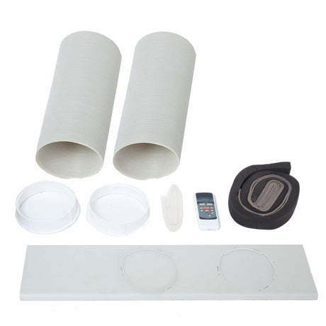Whynter 12,000 BTU Dual Hose Portable Air Conditioner with 3M and Silvershield filter Black ARC-126MDB HVAC ARC-126MDB Wine Coolers Empire