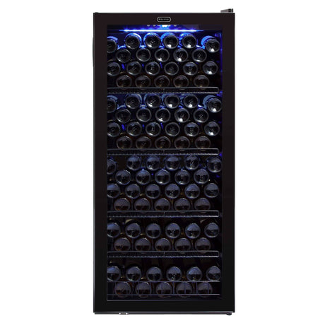 Whynter 124 Bottle Freestanding Wine Cabinet Refrigerator FWC-1201BB Wine Coolers FWC-1201BB Wine Coolers Empire