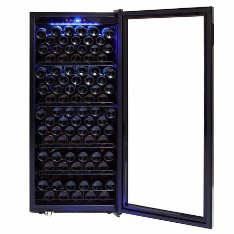 Whynter 124 Bottle Freestanding Wine Cabinet Refrigerator FWC-1201BB Wine Coolers FWC-1201BB Wine Coolers Empire