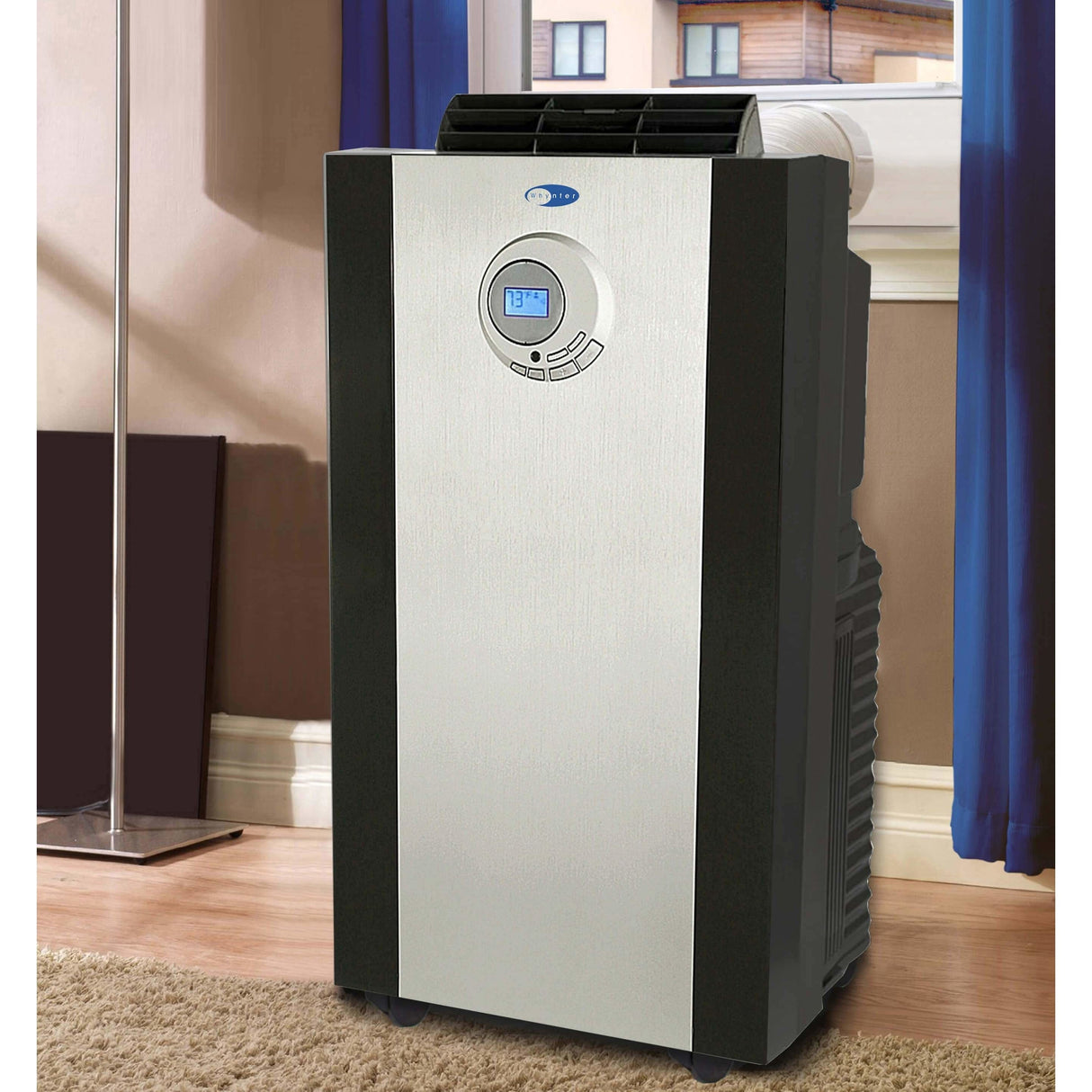 Whynter 14000 BTU Dual Hose Portable Air Conditioner with 3M™ Filter ARC-143MX HVAC ARC-143MX Wine Coolers Empire