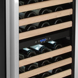 Whynter 164 Bottle Built-in Stainless Steel Dual Zone Compressor Wine Refrigerator BWR-1642DZ Wine Coolers BWR-1642DZ Wine Coolers Empire