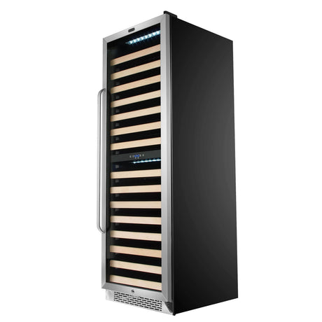 Whynter 164 Bottle Built-in Stainless Steel Dual Zone Compressor Wine Refrigerator BWR-1642DZ Wine Coolers BWR-1642DZ Wine Coolers Empire