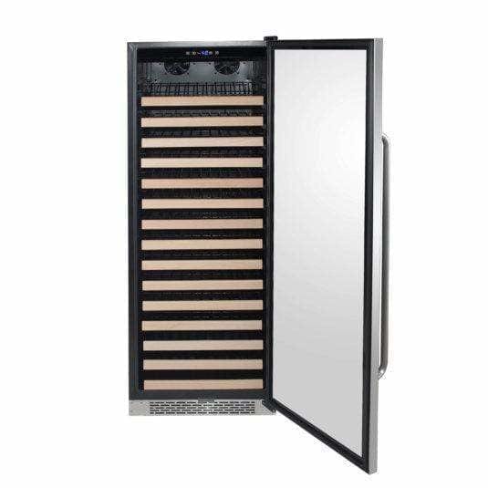 Whynter 166 Bottle Built-in Stainless Steel Compressor Wine Refrigerator BWR-1662SD Wine Coolers BWR-1662SD Wine Coolers Empire