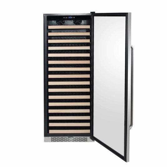 Whynter 166 Bottle Built-in Stainless Steel Compressor Wine Refrigerator BWR-1662SD Wine Coolers BWR-1662SD Wine Coolers Empire