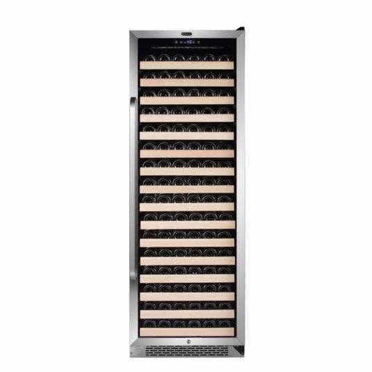 Whynter 166 Bottle Built-in Stainless Steel Compressor Wine Refrigerator BWR-1662SD Wine Coolers BWR-1662SD Wine Coolers Empire