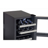 Whynter 18 Bottle Dual Zone Thermoelectric Wine Cooler WC-181DS Wine Coolers WC-181DS Wine Coolers Empire