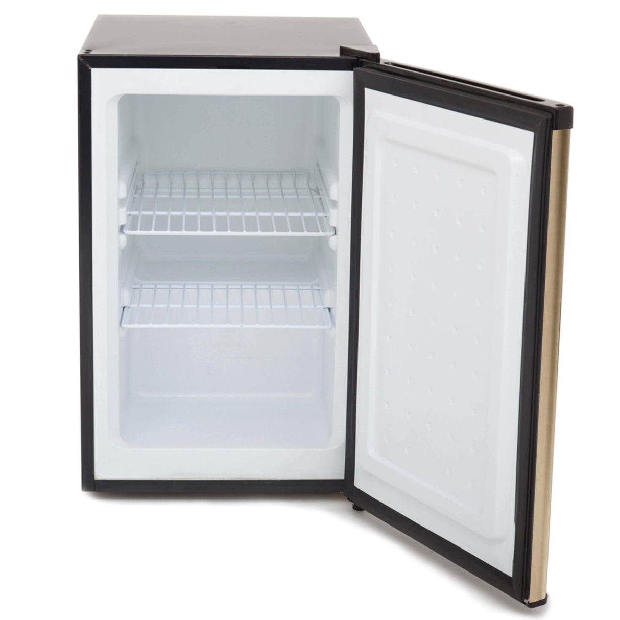 Whynter 2.1 cu.ft. Energy Star Rose Gold Upright Freezer with Lock CUF-210SSG Freezers CUF-210SSG Wine Coolers Empire