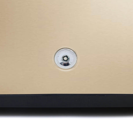Whynter 2.1 cu.ft. Energy Star Rose Gold Upright Freezer with Lock CUF-210SSG Freezers CUF-210SSG Wine Coolers Empire
